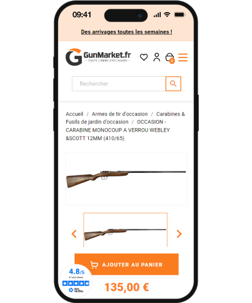 gunmarket site e-commerce prestashop première armurerie en ligne modules sur mesure