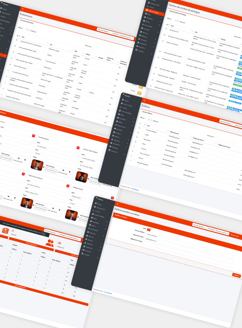 CMS sur mesure Placéco page builder intuitif multi-formats contenus agenda conférences vidéos brèves séries