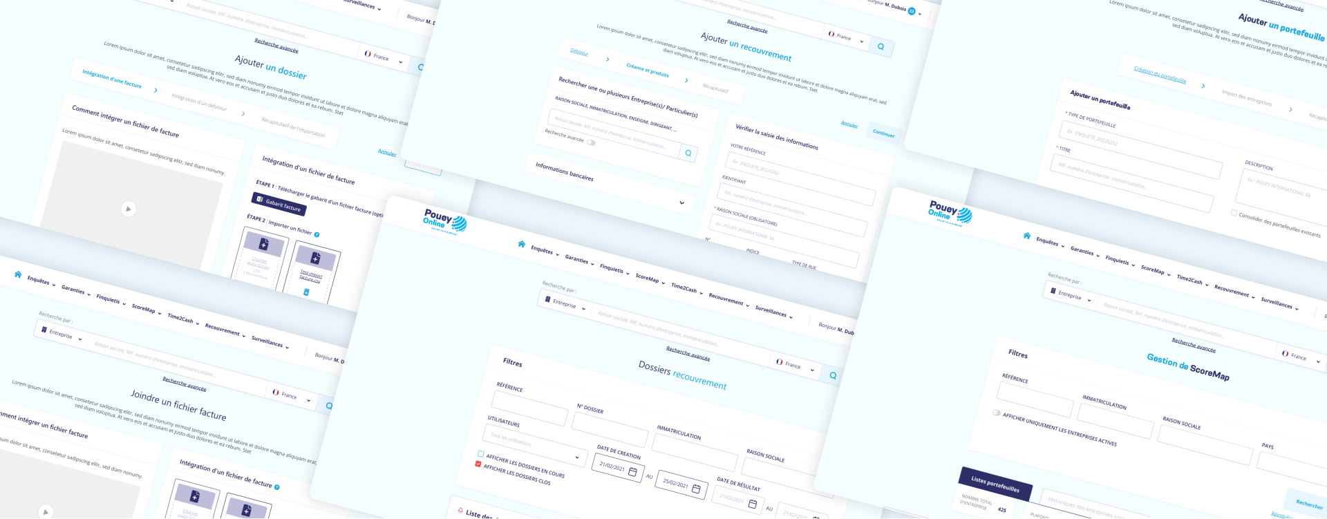 outil métier pouey refonte ergonomique ux ui score3 masscollect scoremap optimisation interface
