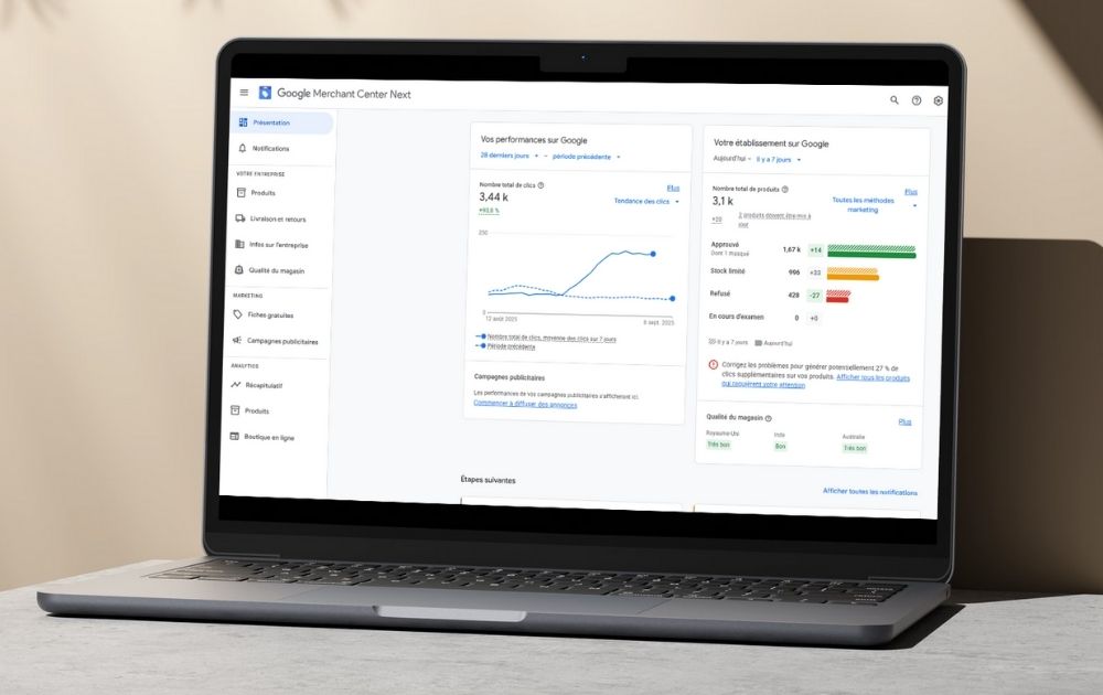 Optimisation catalogue Google Shopping
