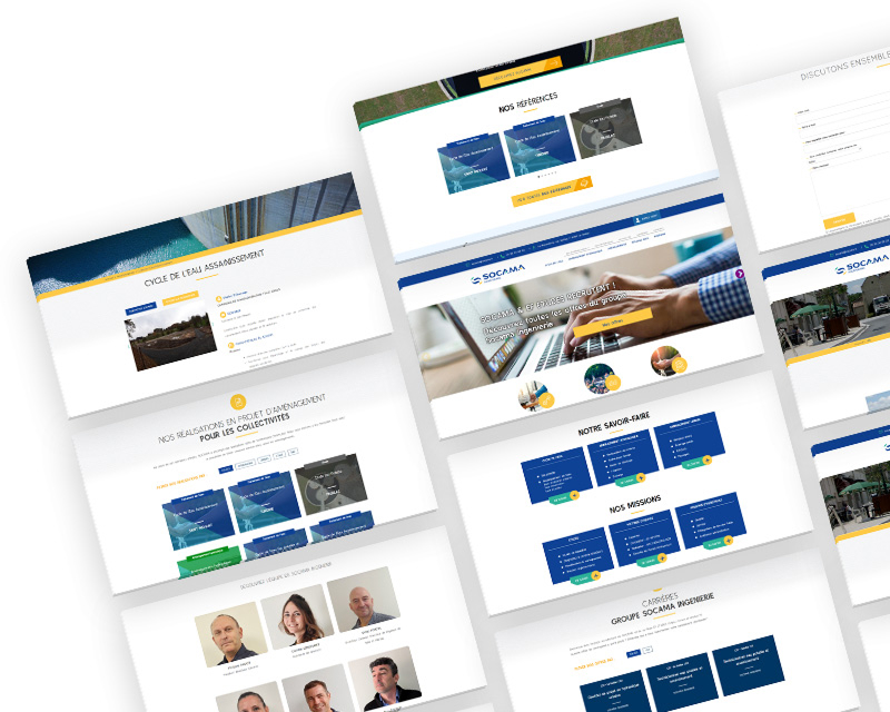 stratégie branding bordeaux identité visuelle logo supports print community management socama