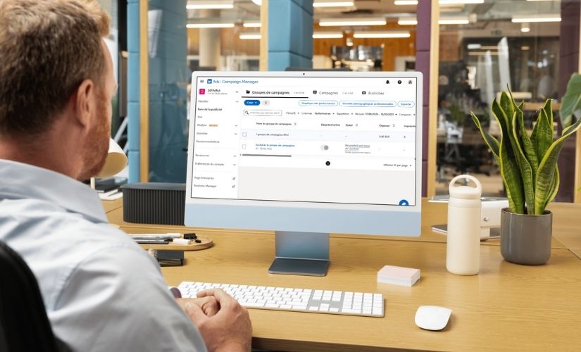 publicité ciblée LinkedIn Ads prospection B2B acquisition leads qualifiés agence webmarketing bordeaux