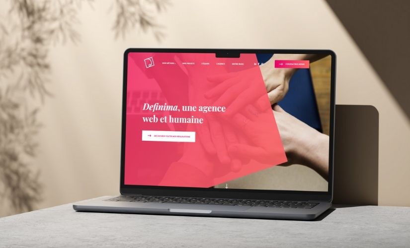 refonte site internet agence Definima stratégie digitale Bordeaux identité visuelle moderne 2026