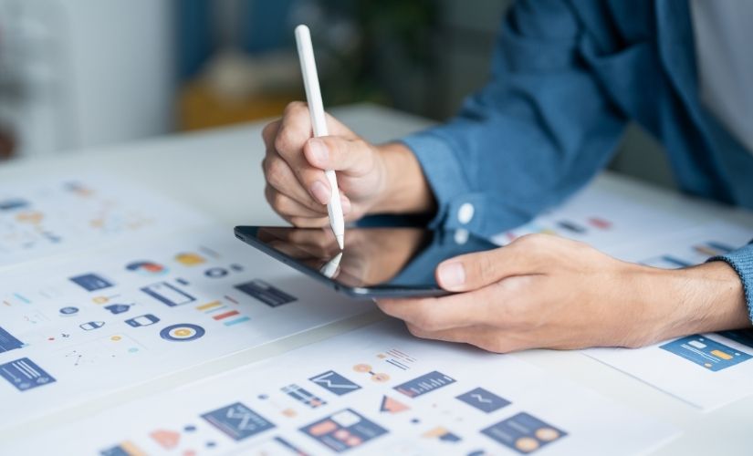 démarche design centré utilisateur UX UI interface ergonomique conversion web agence bordeaux pro