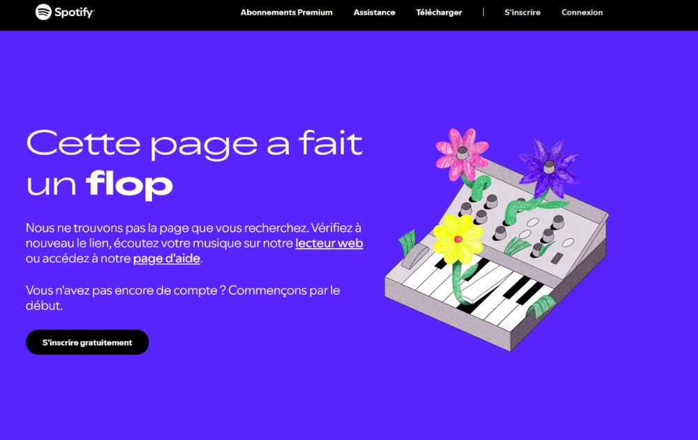 page erreur 404 ameliore conversion ux