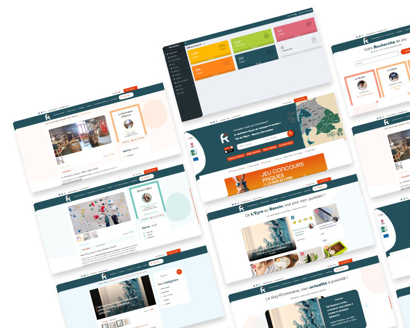 création marketplace économie circulaire bordeaux plateforme rcommerce achat vente revente pro