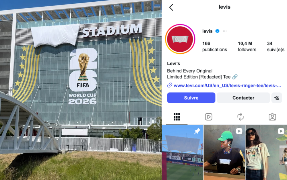 Campagne marketing audacieuse : Levi's détourne la censure FIFA Mondial 2026